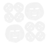 VICASKY Lot de 100 masques faciaux en gaze pour soins professionnels de la peau - Pour salons de beauté - Absorption optimale - Matériau respirant pour un traitement efficace de la peau et des