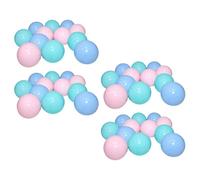 VICASKY Lot de 100 mini balles de mer pour enfant en plastique - Pour éclairer l'océan - Jouet éducatif - En plastique - Pour le sport