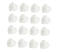VICASKY Lot de 100 présentoirs à ongles en verre pour nail art