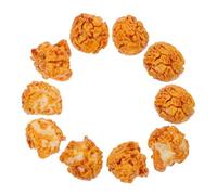 VICASKY Lot de 11 pop-corn artificiels - En PVC - Idéal pour les restaurants, les hôtels, les photos