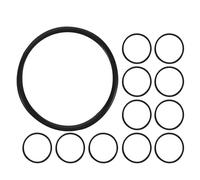 VICASKY Lot de 12 Bandes Élastiques Anti-vibration en Caoutchouc Souple 3,3 Cm pour Support Antichoc Microphone à Condensateur, Accessoires de Fixation Polyvalents pour Pied et Bras