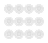 VICASKY Lot de 12 Bouchons en Silicone Transparents Anti-fuites 2,3 Cm pour Bouteilles Réutilisables - Accessoires pour Bouteilles d'eau de Sport, Polyvalents et Étanches pour