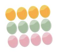 VICASKY Lot De 12 Brosses De Bain Pour Bébé : Exfoliantes En Silicone Pour Le Bain Des Croûtes De Lait, Masseur Du Cuir Chevelu Pour Nouveau-nés, Brosse À Shampoing Pour La À Peau