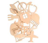VICASKY Lot de 12 cartes commémoratives en bois pour bébé - Cent jour