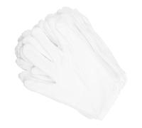 VICASKY Lot de 12 paires de exfoliants en coton lavés pour les pieds - de lotion - argentés - de préhension pour le travail, la manipulation - Coton