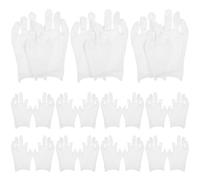 VICASKY Lot de 12 Paires de Moufles de Travail Hydratants en Coton Blanc, Mitaines Ouvertes pour Hommes et Adultes, Confort Respirant, Protection Polyvalente pour Usage Industriel