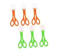 VICASKY Lot de 12 pinces à insectes pour enfants, jouets pour enfants, ciseaux pour enfants, attrape-insectes, attrape-insectes, grande distribution, en plastique
