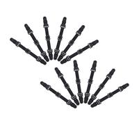VICASKY Lot de 12 Rallonges de Sangle de Élastiques Noires - Accessoires Réglables pour Soutien et Soulagement Derrière la Tête - Ajusteurs de Sangle pour Boucle, Confort Solide pour