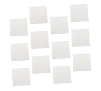 VICASKY Lot De 12 Serviettes En Polaire Débarbouillettes Essuie-Mains Carrés Serviettes De Bain Confortables Anti-Rides Portables Torchons De Cuisine Polyester