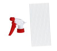 VICASKY Lot de 15 Embouts De Pulvérisation pour Flacon, Usage Polyvalent pour Plantes Et Purification d'air, Finition Rouge Foncé, Compatibles Col 28/400