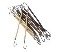 VICASKY Lot de 15 pinces à cheveux élastiques colorées pour chignons, chouchous en forme de cheveux, cravates épaisses, support de queue de cheval, crochet en métal