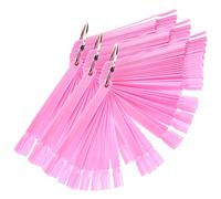 VICASKY Lot de 150 cartes de couleur pour nail art avec anneau - Conseils pratiques pour la pratique des ongles et la collection de vernis à ongles - Robuste et durable pour la maison et le salon