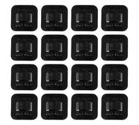 VICASKY Lot de 16 Clips en C Noirs pour Câble de Vélo Collier de Serrage pour Gaine de Frein Guide-Câble pour VTT et Vélo de Route Fixation Solide pour Gestion Optimale des Câbles de