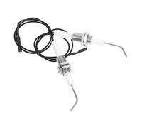 VICASKY Lot de 2 Aiguilles D’allumage en Céramique M10x1 pour Barbecue à Gaz, Pièces de Rechange pour Allumeur de Gril Extérieur et Cuisinière, Compatible la Cuisine Extérieure, Allumage