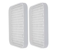 VICASKY Lot de 2 Bacs à Litière pour Petits Animaux Plastique Robuste Modèle Profond Bac à Urine pour Lapins Cochons D’Inde Furets et Hamsters Apprentissage Propreté Entretien