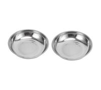 VICASKY Lot de 2 bols de pesée pour la cuisine - Balance de cuisine numérique précise - Plateau de service - Diamètre polyvalent et facile à utiliser pour la maison et le bureau