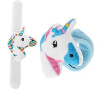 VICASKY Lot de 2 boucliers de pat-ring - Kit de construction - Hochet musical - Bracelets cadeaux de fête - Bracelet slap - Jouet pour enfants - Article de fête pour peluche, 24X7.5X3CM, peluche, No