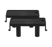 VICASKY Lot de 2 Boutons-poussoirs Rectangulaires de Remplacement pour Micro-ondes, Accessoires D’éjection de Porte Compatibles, Pièces Solide pour Entretien et Réparation de Four