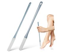 VICASKY Lot De 2 Brosses À Orteils Pour Nettoyer Les Ongles Des Pieds Pour Nettoyer Les Espaces Entre Les Orteils Pour Personnes Âgées Pieds Raides En Gel De Silice Gris