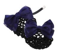 VICASKY Lot de 2 Cache-Chignons Nœud Filet à Cheveux Accessoires pour Infirmières et Hôtesses de L'Air Convient pour Mariages et Événements