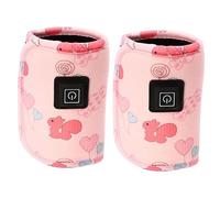 VICASKY Lot De 2 Chauffe-biberons Efficaces Pour Nouveau-nés Couverture Chauffante Rapide Et Sûre Pour La Maison La Voiture Ou Les Voyages