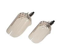 VICASKY Lot de 2 Cuillères Lance-Appâts en Plastique Solide Vis 8 MM Grand et Petit Modèle Accessoires Pêche à la Carpe pour Amorceur Lancer Longue Distance Matériel Pêche Extérieur