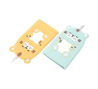 VICASKY Lot de 2 de bain amusants en forme de tigre de dessin animé pour garçon et fille Nettoyage doux du corps pour tigre
