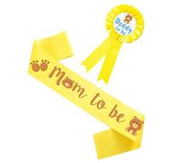 VICASKY Lot de 2 écharpes pour bébé avec inscription « Mom zu werden werden Mummy »