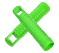 VICASKY Lot de 2 Embouts Plastique Bleu pour Manche de Balai à Franges Diamètre 19 Mm, Poignées de Rechange Ergonomiques Compatibles Balais et Pelles à Poussière, Accessoires Nettoyage