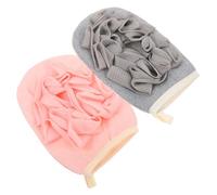 VICASKY Lot De 2 Exfoliants De Bain Pour Nettoyage Et Massage Du Dos Et Corps Adaptés La Maison Et Hôtel Mousse Onctueuse