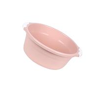 VICASKY Lot De 2 Lavabos Plastiques Grand Format Rose Nordique, Bassin De Lavage Antidérapant Multifonctionnel Pour Salle De Bain Cuisine
