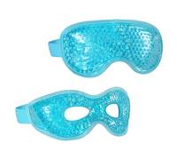 VICASKY Lot De 2 Masques Rafraîchissants Yeux Moyen Taille En Gel, Compresses Oculaires Apaisantes Pour Fatigue Et Poches, Usage Beauté Et Détente