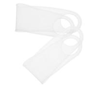 VICASKY Lot de 2 Mentonnières de Sommeil en Silicone Sangle de Lifting du Double Menton Taille L Bandeau Facial Respirant et Ergonomique pour Remodelage du Contour Nocturne