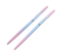 VICASKY Lot de 2 Nail Art Crayons à Ongles Décoratifs pour Manucure et Nail Art Blue Pink Gradient Outils de Peinture Pratiques