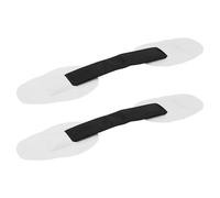 VICASKY Lot de 2 Poignées de Kayak de Rechange en PVC Blanc, Poignées Latérales Ergonomiques pour Pagaie de Paddle Gonflable et Kayak de Mer, Accessoires Légers et Résistants pour Sports
