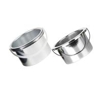 VICASKY Lot de 2 pots intérieurs de la machine à fondre la cire pour faire fondre les petites cires - Pot chauffant pour cire - Chauffe-cire - Bol de rechange pour cire professionnelle en aluminium
