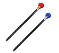 VICASKY Lot de 2 pour Cosplay, avec Pierres précieuses Rouges et Bleues, décoration de fête, pour Halloween, Carnaval et fêtes costumées, Accessoires Amusants pour Reine et Magicien