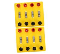 VICASKY Lot de 2 résistances expérimentales pour les cours de physique - Outil pédagogique pratique pour les expériences d'électricité - Convient aux élèves du collège - Compact et portable