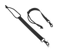 VICASKY Lot de 2 Sangles de Fixation Snowboard Réglables Noires 19,5 Cm, Laisse de Rechange pour Bottes de Ski, Attaches Sécurisées pour Transport et Maintien des Chaussures, Accessoires