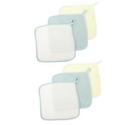 VICASKY Lot De 2 Serviettes En Mousseline Pour Bébé Débarbouillettes Pour Nouveau-né Articles De Bain Pour Bébé Chiffons En Coton Pour Garçons Et Filles 3 Pièces X 2