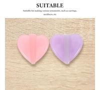 VICASKY Lot de 2 set de sets de Moules à Ongles en Acrylique Embossé Kit de Pliage Cadre Métallique Finition Mate Couleurs Rose et Violet Outil pour Nail Art à Domicile et Salon