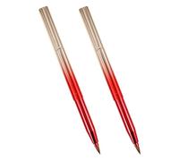 VICASKY Lot de 2 Sets de Pinceaux de Maquillage Rétractables Double Embout 2 Pcs, Poils Synthétiques Doux, Pinceau à Lèvres avec Capuchon Anti-poussière, Correcteur Polyvalent