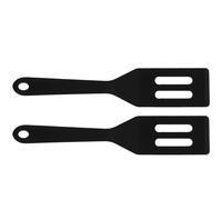 VICASKY Lot de 2 Spatules en Silicone Antiadhésives, Taille Mini, Résistantes la Chaleur, pour Cuisson Steak, Poisson et Œufs, Ustensiles Cuisine Ménagers Polyvalents, Adaptées Poêles