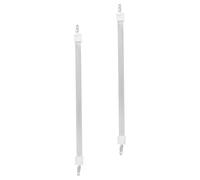 VICASKY Lot de 2 Tubes Chauffants en Quartz 26 Cm - Élément Chauffant Infrarouge Céramique pour Radiateurs D’appoint - Résistance Électrique pour Chauffage Intérieur Bureau et
