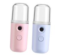 VICASKY Lot de 2 vaporisateurs USB pour le visage - Pour hydrater intensément le visage - Soin de beauté et rafraîchissement en déplacement