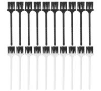 VICASKY Lot de 20 Brosses de Nettoyage pour Rasoir Électrique Brosse Multifonctionnelle à Long Manche Poils Souples pour Rasoirs Électriques et Accessoires pour Voyages et Entretien