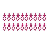 VICASKY Lot de 20 clips de support de bobine en silicone pour pinces à rouleaux filetés, appareils dentaires, bobines de machine à coudre pour bobines de fil, accessoires de machine à coudre