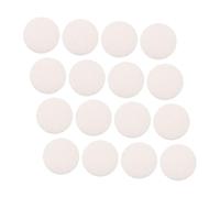 VICASKY Lot de 20 de nettoyage en coton pour crème hydratante pour le visage Lingettes de maquillage faux décapant exfoliant Masque de maquillage Gel Blanc Pâte de bois