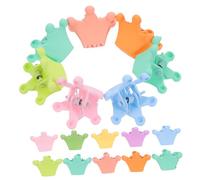 VICASKY Lot De 20 Mini Pinces à Griffes Garçon Et Filles Petites Pinces à Cheveux Résine Couleur Unie Mini Taille Pour Filles Accessoires Coiffure Couronne Quotidien