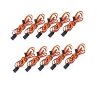 VICASKY Lot de 20 rallonges pour Futaba - Câble adaptateur de qualité supérieure pour modèles d'avions et d'hélicoptères - Matériau plastique robuste avec fil de cuivre - Pour connexions de récepteur